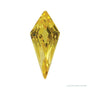 6x3 mm lab-grown yellow sapphire, kite cut | Sapphire Row · cut7