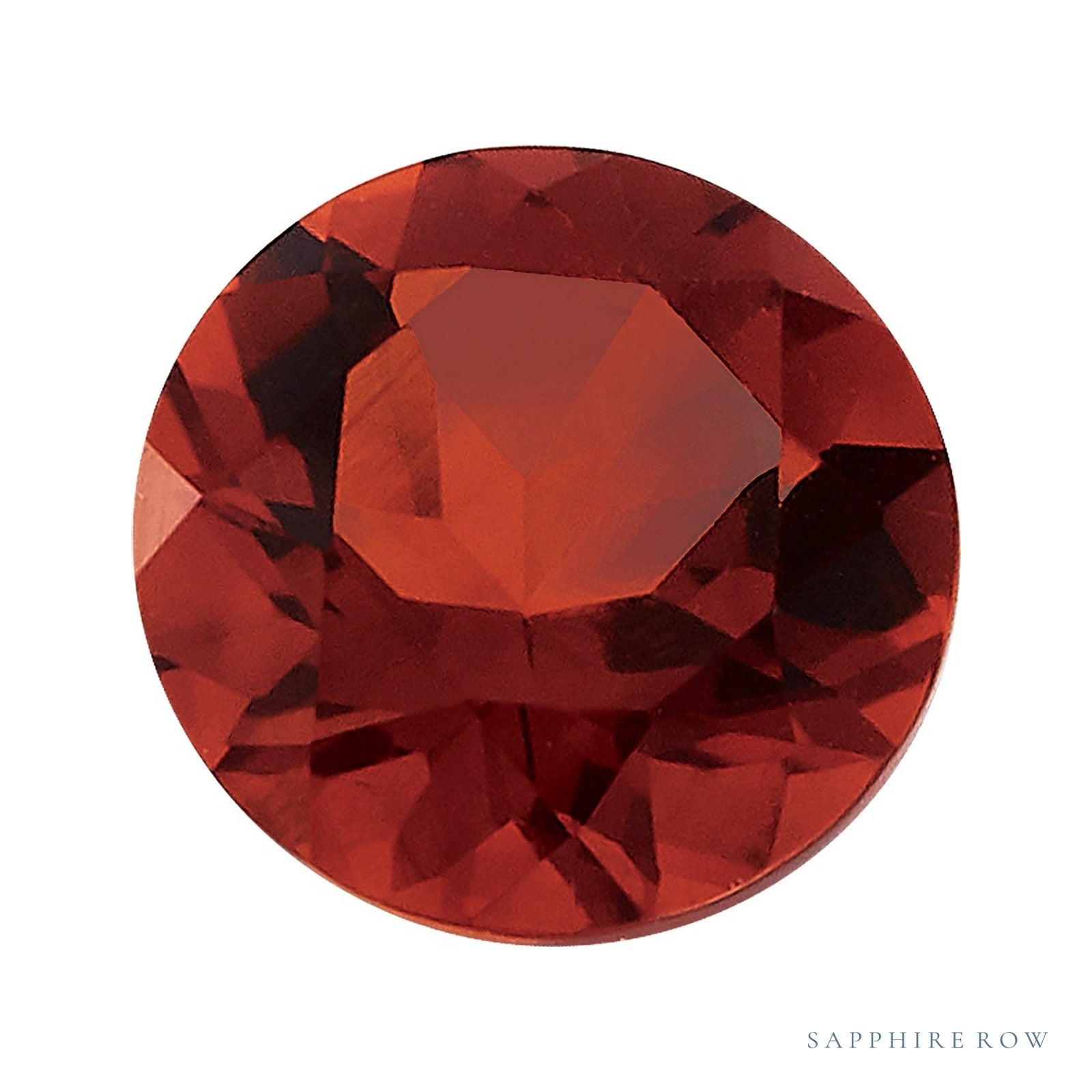 4.5 mm natural madeira citrine, round cut | Sapphire Row · cut4