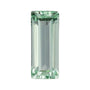 5x2 mm lab-grown mint green sapphire, straight baguette cut | Sapphire Row · cut7