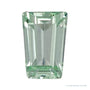 2x1.5 mm lab-grown mint green sapphire, tapered baguette cut | Sapphire Row · cut4
