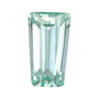 2x1.5 mm lab-grown mint green sapphire, tapered baguette cut | Sapphire Row · cut7