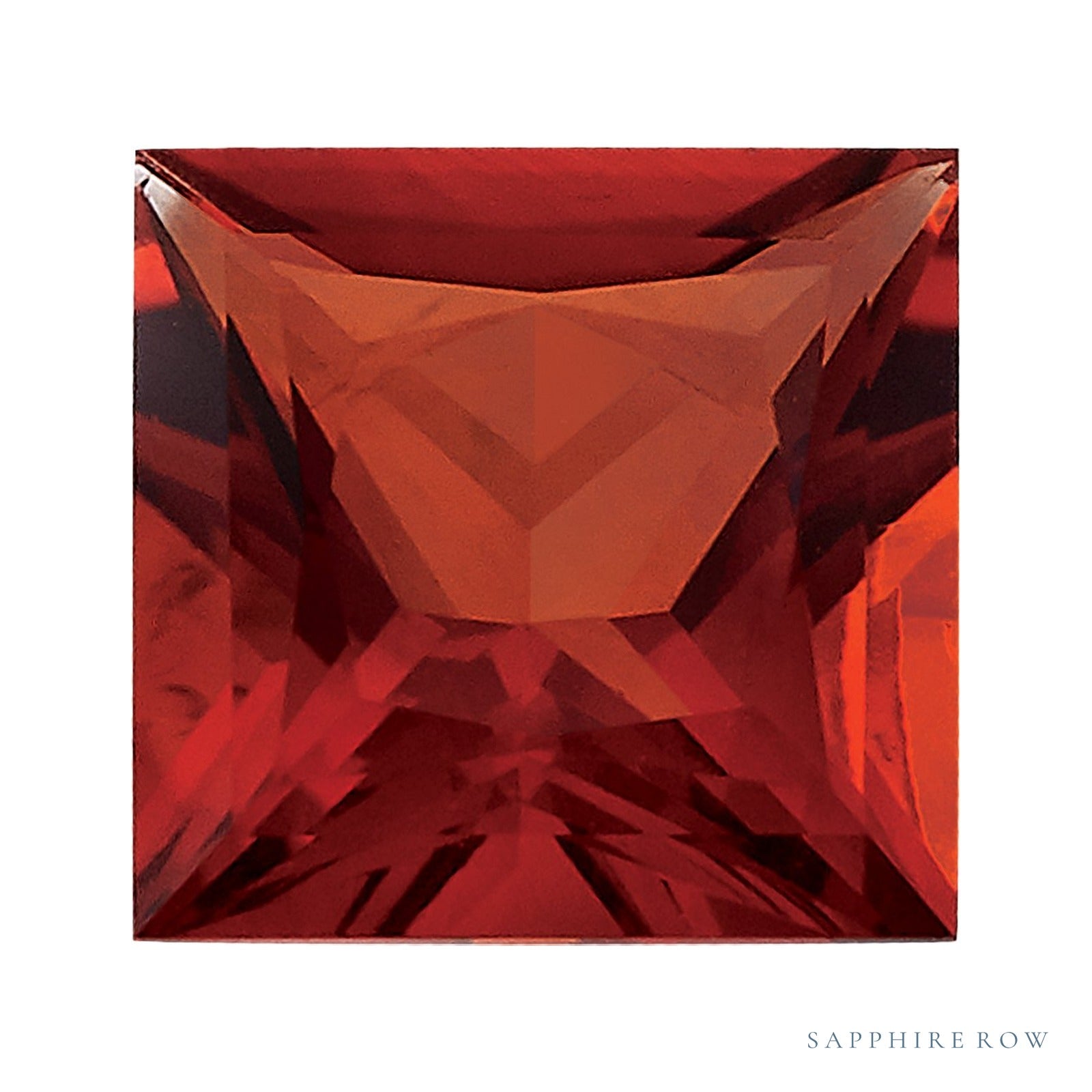 4 mm natural madeira citrine, square cut | Sapphire Row · cut4