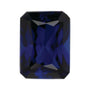 8x6 mm lab-grown blue sapphire, radiant cut | Sapphire Row · cut7