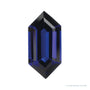 10x5 mm lab-grown blue sapphire, elongated hexagon cut | Sapphire Row · cut4