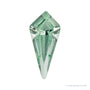 5x2.25 mm lab-grown mint green sapphire, kite cut | Sapphire Row · cut4