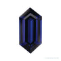 12x6 mm lab-grown blue sapphire, elongated hexagon cut | Sapphire Row · cut4