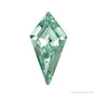 6x3 mm lab-grown mint green sapphire, kite cut | Sapphire Row · cut4