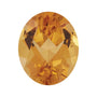 7x5 mm natural orange citrine, oval cut | Sapphire Row · cut7