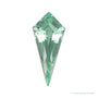 9x4 mm lab-grown mint green sapphire, kite cut | Sapphire Row · cut4