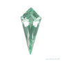 9x4 mm lab-grown mint green sapphire, kite cut | Sapphire Row · cut7