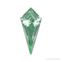 11x5 mm lab-grown mint green sapphire, kite cut | Sapphire Row · cut4