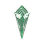 11x5 mm lab-grown mint green sapphire, kite cut | Sapphire Row · cut7