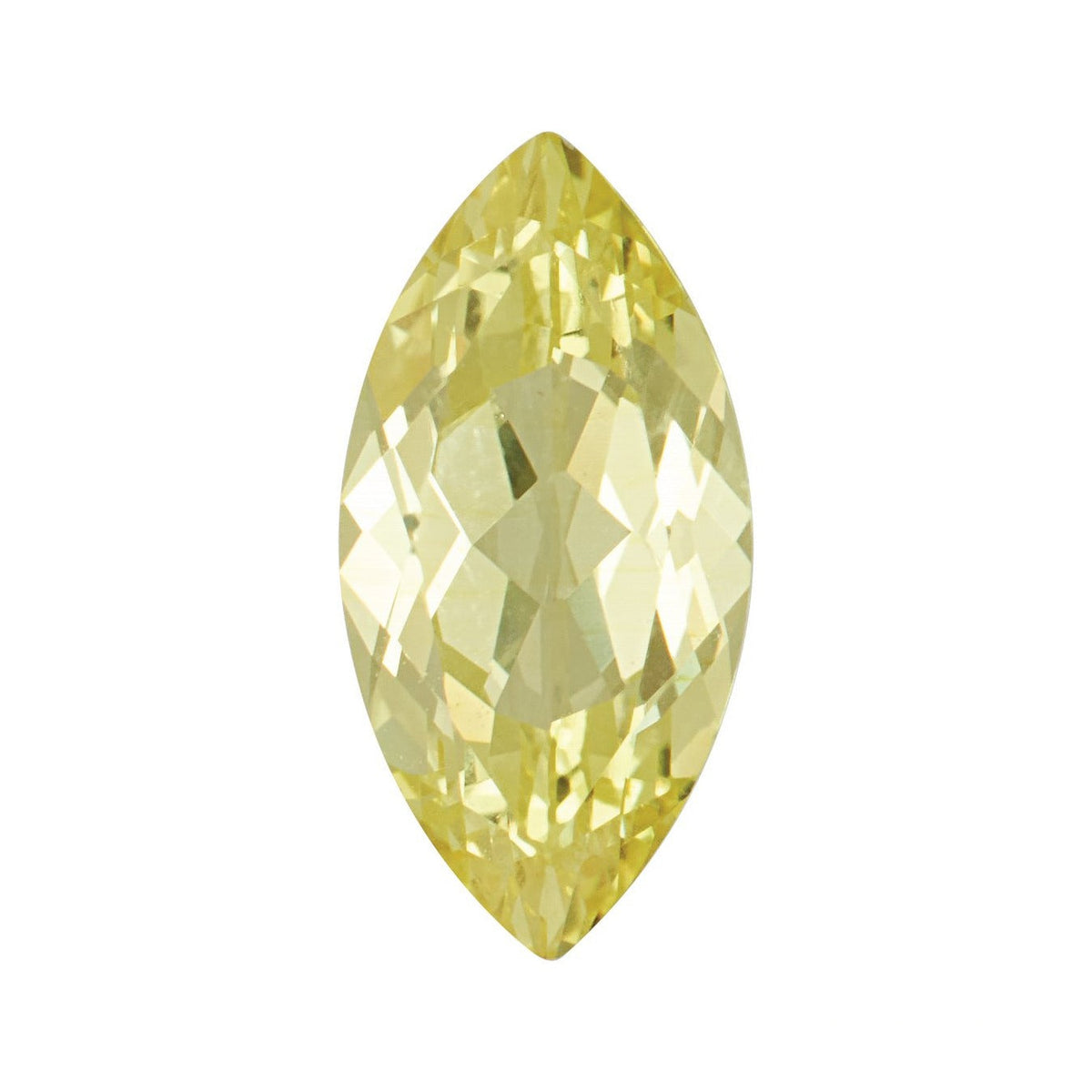 6x3 mm lab-grown yellow sapphire, marquise cut | Sapphire Row · cut7