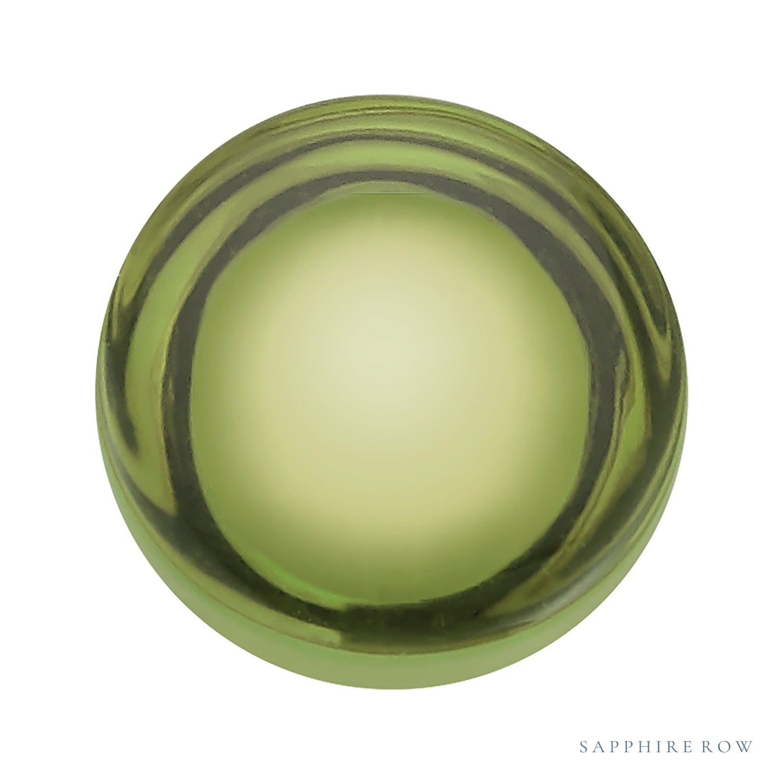 4 mm natural green peridot, round cut | Sapphire Row · cut7