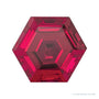 8 mm lab-grown red ruby, hexagon cut | Sapphire Row · cut4