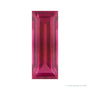 6x4 mm lab-grown red ruby, straight baguette cut | Sapphire Row · cut4