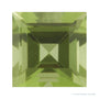 4 mm natural green peridot, square cut | Sapphire Row · cut4