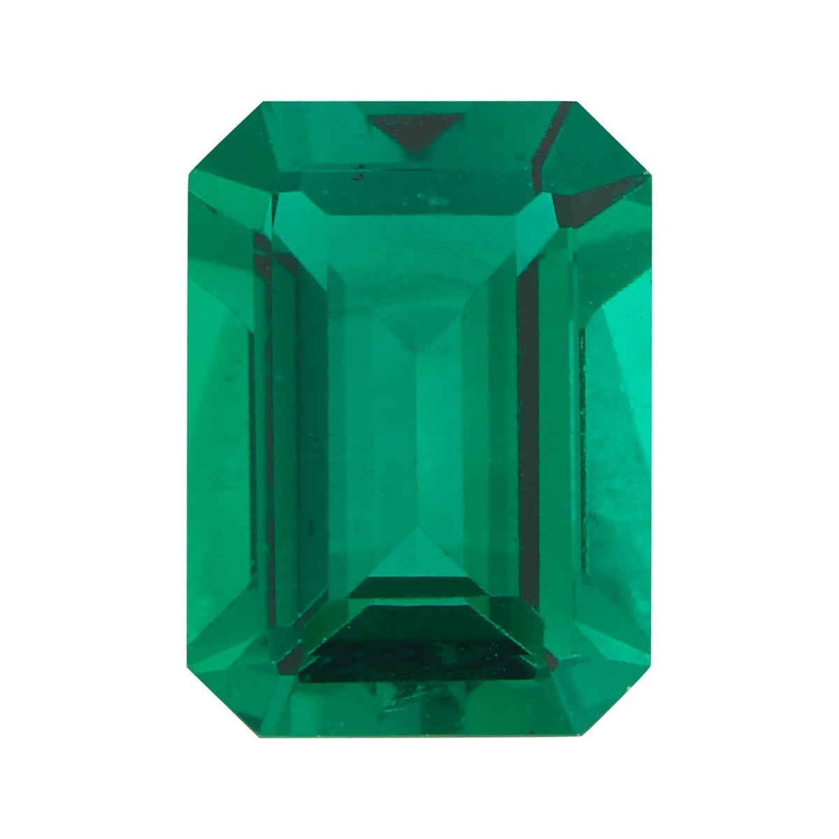 5x3 mm lab-grown green emerald, emerald cut | Sapphire Row · cut7