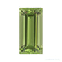 5x2 mm natural green peridot, straight baguette cut | Sapphire Row · cut4