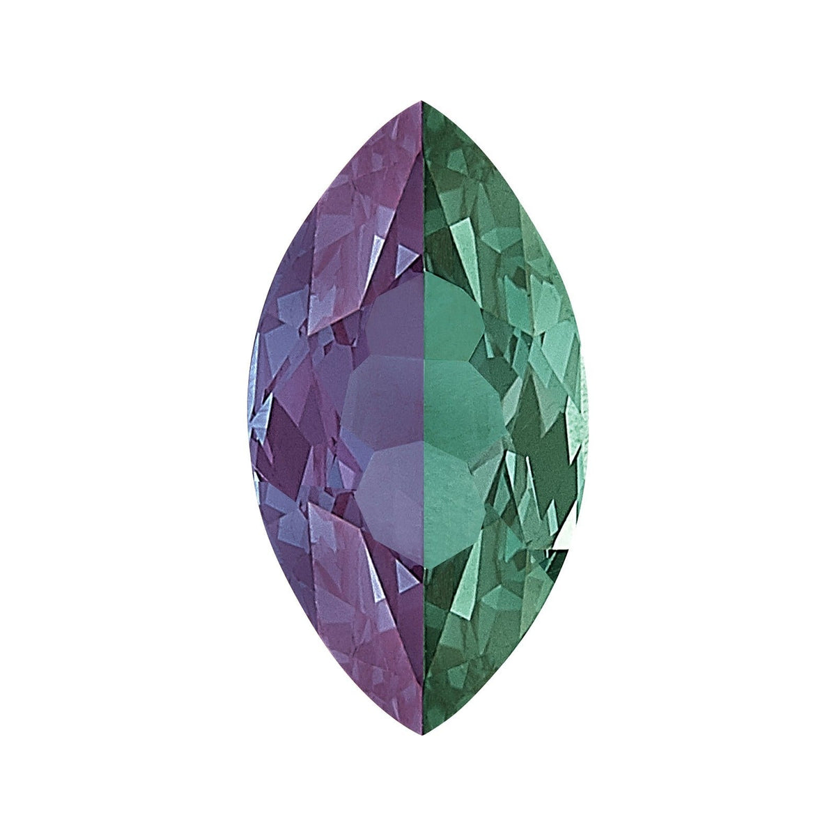 6x3 mm lab-grown color change alexandrite, marquise cut | Sapphire Row · cut7