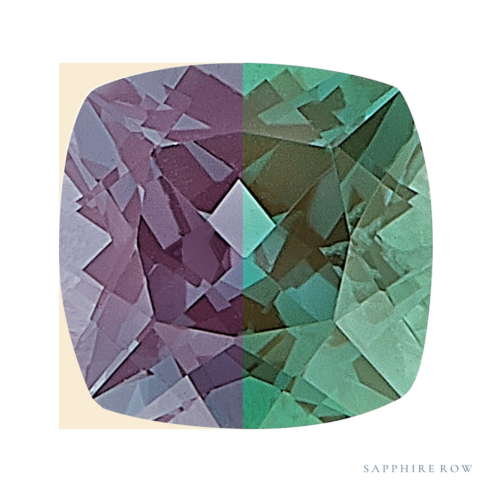 4 mm lab-grown color change alexandrite, cushion cut | Sapphire Row · cut6