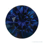 5 mm Round Natural Blue Sapphire – Faceted Diamond-Cut – A Quality — Sapphire Row · cut4