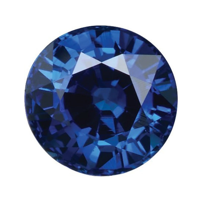 4 mm natural blue sapphire, round cut | Sapphire Row · cut7