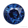 4 mm natural blue sapphire, round cut | Sapphire Row · cut4