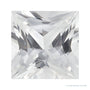 5.5 mm natural white sapphire, square cut | Sapphire Row · cut4