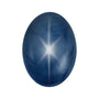 6x5 mm natural blue star sapphire, oval cut | Sapphire Row · cut7