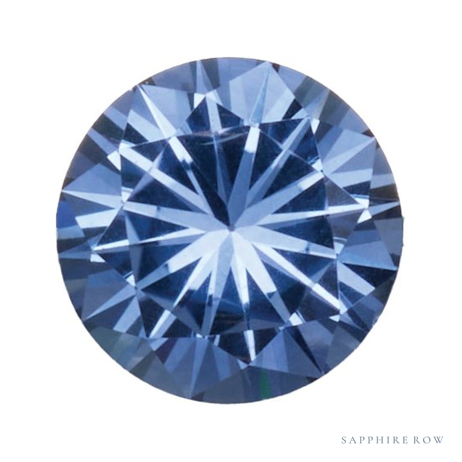 4 mm Round Natural Blue Sapphire – Faceted Diamond-Cut – A Quality — Sapphire Row · cut4