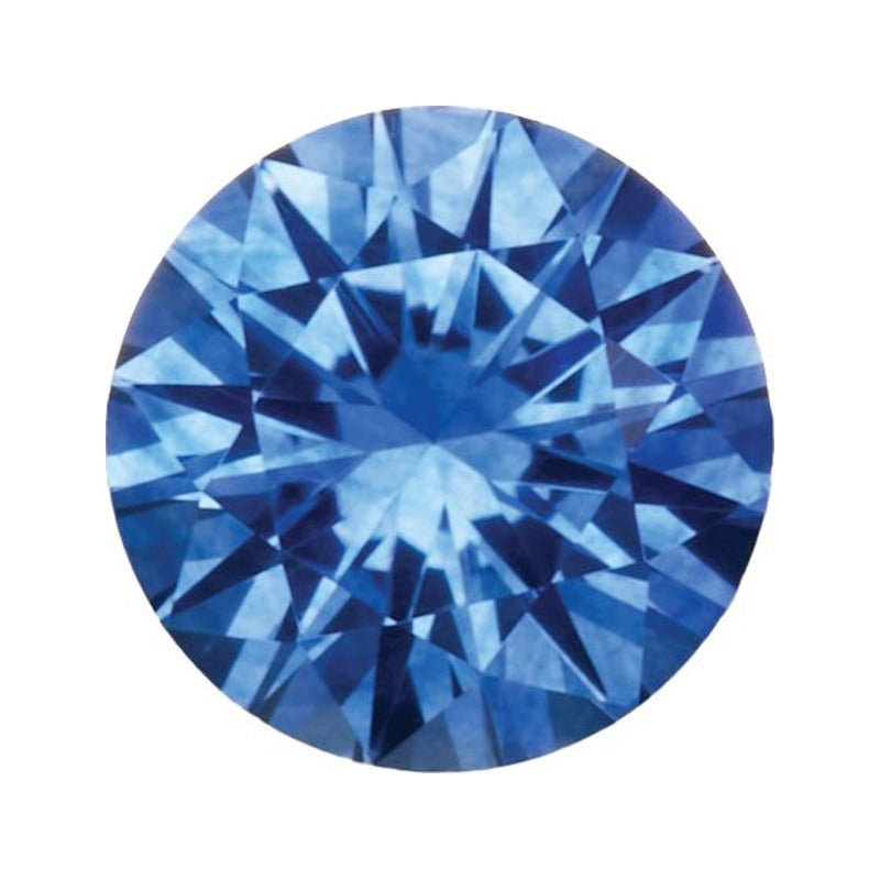 4 mm natural blue sapphire, round cut | Sapphire Row · cut7