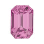 5x3 mm natural pink sapphire, emerald cut | Sapphire Row · cut7
