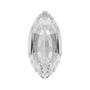 7x3.5 mm natural white sapphire, marquise cut | Sapphire Row · cut7