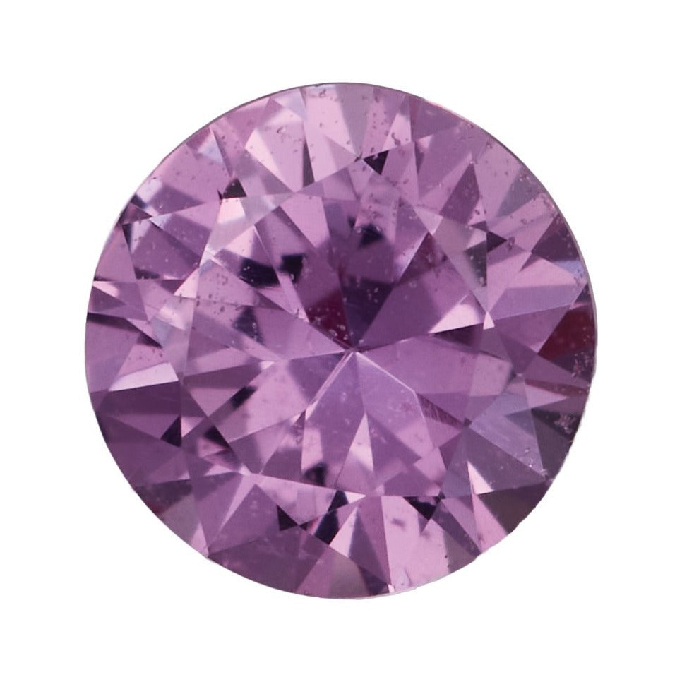 4 mm natural pink sapphire, round cut | Sapphire Row · cut7