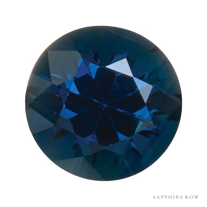 4 mm natural cobalt blue sapphire, round cut | Sapphire Row · cut7