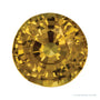5 mm natural yellow sapphire, round cut | Sapphire Row · cut4