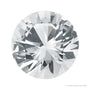 6.5 mm Round Natural White Sapphire – Faceted Cut – AA Quality — Sapphire Row · cut4