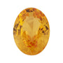 6x4 mm natural yellow sapphire, oval cut | Sapphire Row · cut7