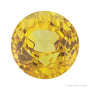 6 mm Round Natural Yellow Sapphire – Faceted Cut – AA Quality — Sapphire Row · cut4