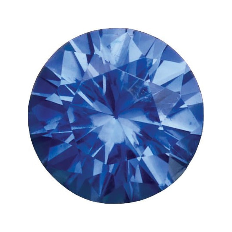 4 mm natural ceylon blue sapphire, round cut | Sapphire Row · cut7
