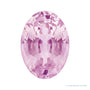 7x5 mm natural pink sapphire, oval cut | Sapphire Row · cut4