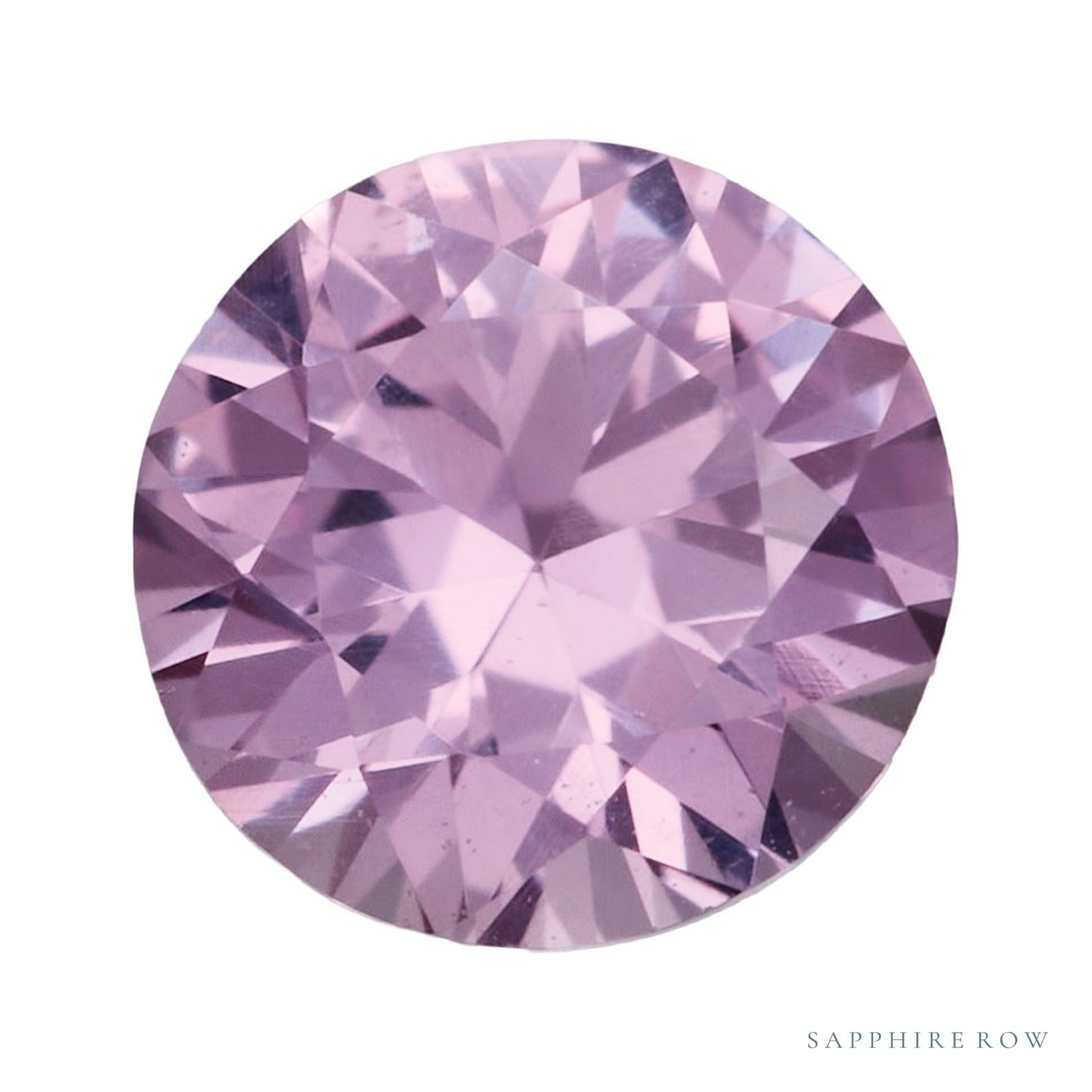 4 mm natural pink sapphire, round cut | Sapphire Row · cut4