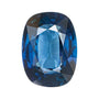 6x4 mm natural blue sapphire, antique cushion cut | Sapphire Row · cut7
