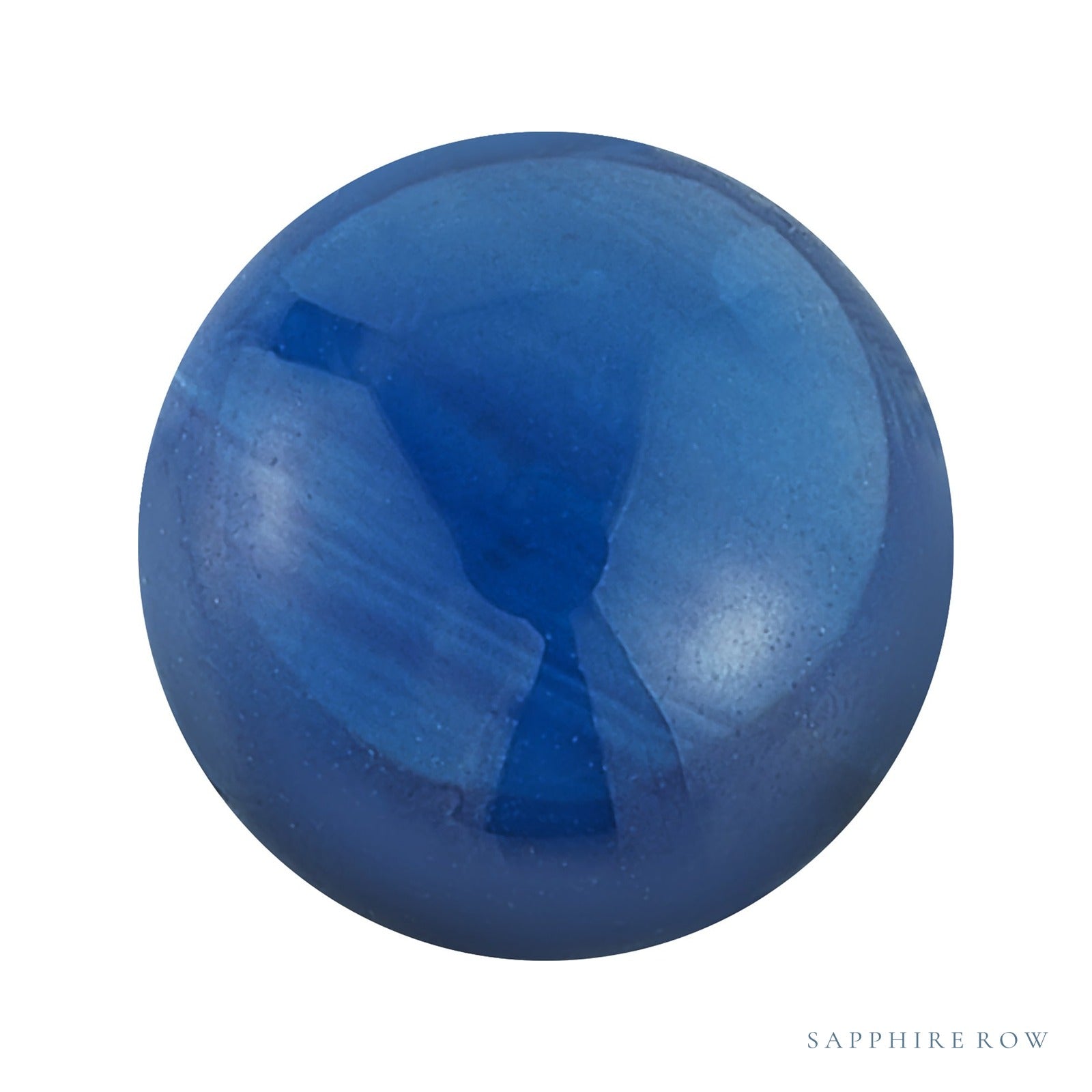 4.5 mm natural blue sapphire, round cut | Sapphire Row · cut4