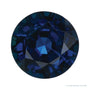 6.5 mm natural blue sapphire, round cut | Sapphire Row · cut4