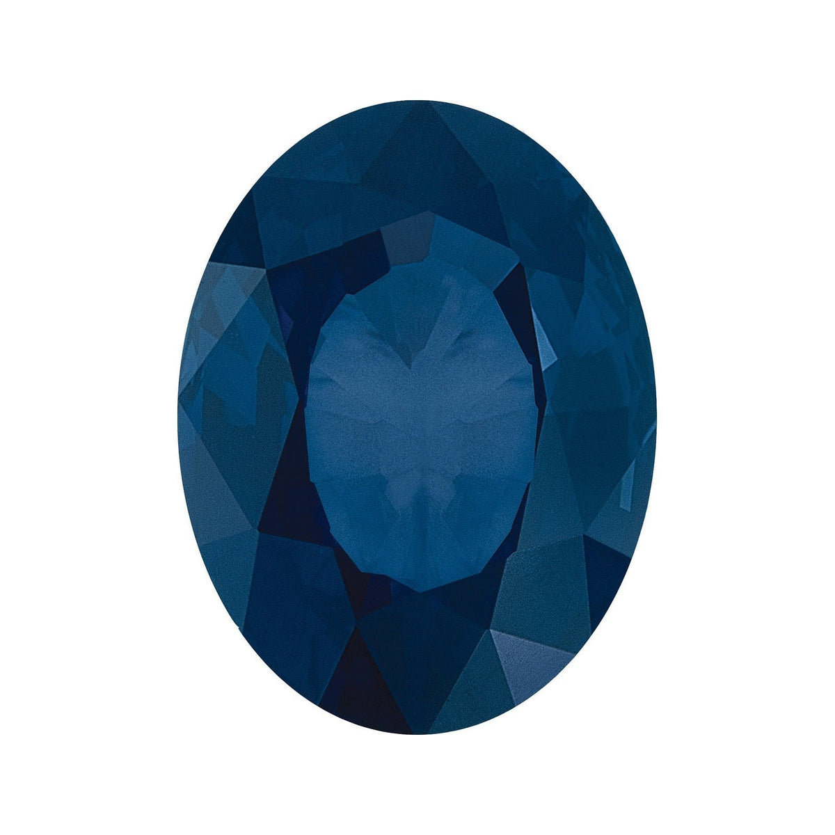 6x4 mm natural blue sapphire, oval cut | Sapphire Row · cut7