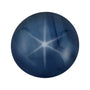 4.5 mm natural blue star sapphire, round cut | Sapphire Row · cut7