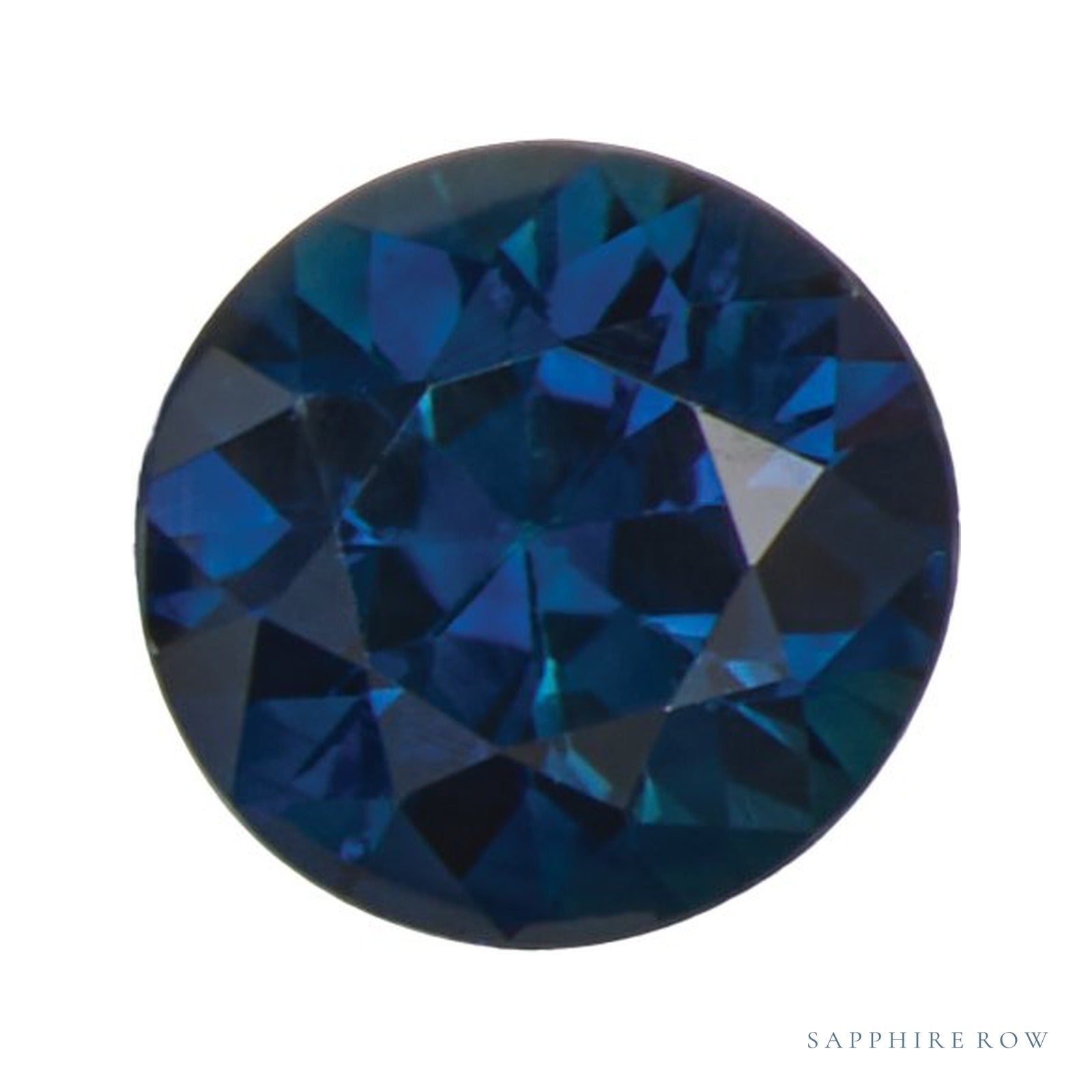4 mm natural blue sapphire, round cut | Sapphire Row · cut4