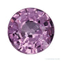5 mm natural pink sapphire, round cut | Sapphire Row · cut4